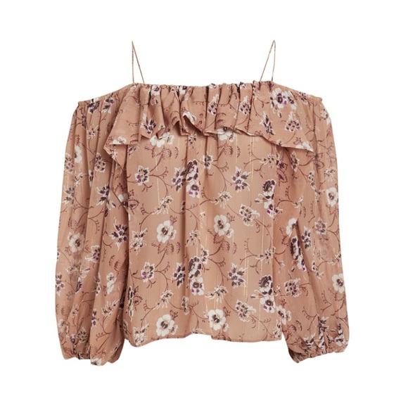 NWT ULLA JOHNSON “Coline” blouse - Picture 2 of 9